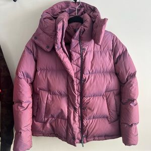 Lululemon Wunder Puff Jacket in Heathered Plumful Sz4